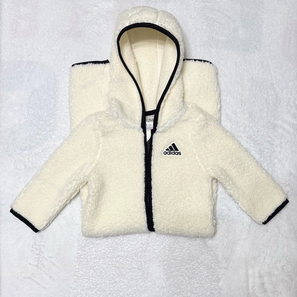 Adidas Kids Cream Cozy Bodysuit